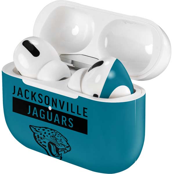 NFL Jacksonville Jaguars Teal Performance Series AirPods Skins