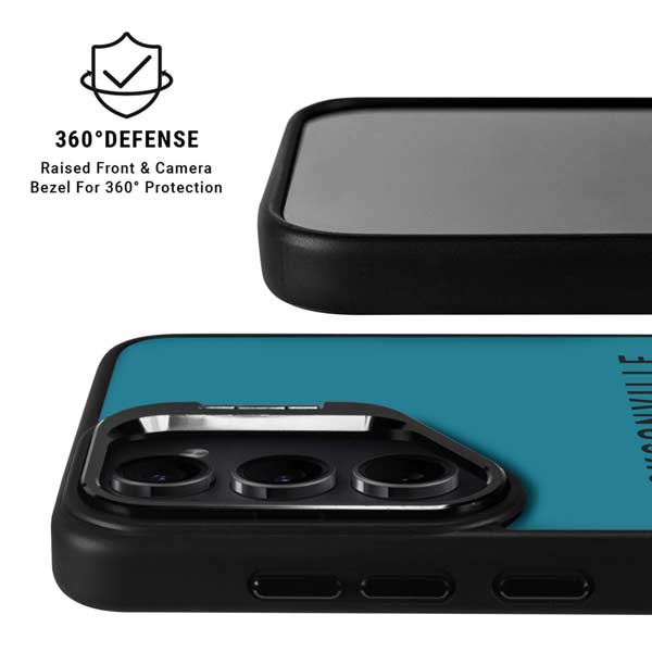 NFL Jacksonville Jaguars Teal Performance Series Galaxy S26 Ultra Kickstand Case