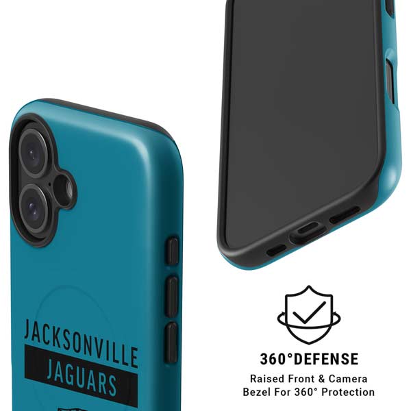 NFL Jacksonville Jaguars Teal Performance Series iPhone 16 Magsafe Impact Case