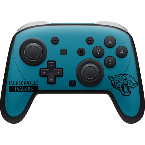 NFL Jacksonville Jaguars Teal Performance Series Nintendo Switch 2 (2025) Pro Controller Skin