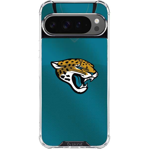 NFL Jacksonville Jaguars Team Jersey Google Pixel 10 Pro XL Clear Case