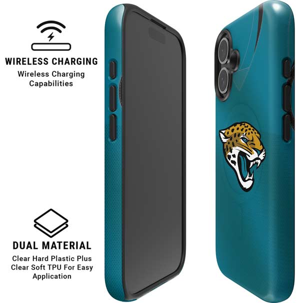 NFL Jacksonville Jaguars Team Jersey iPhone 16 Magsafe Impact Case