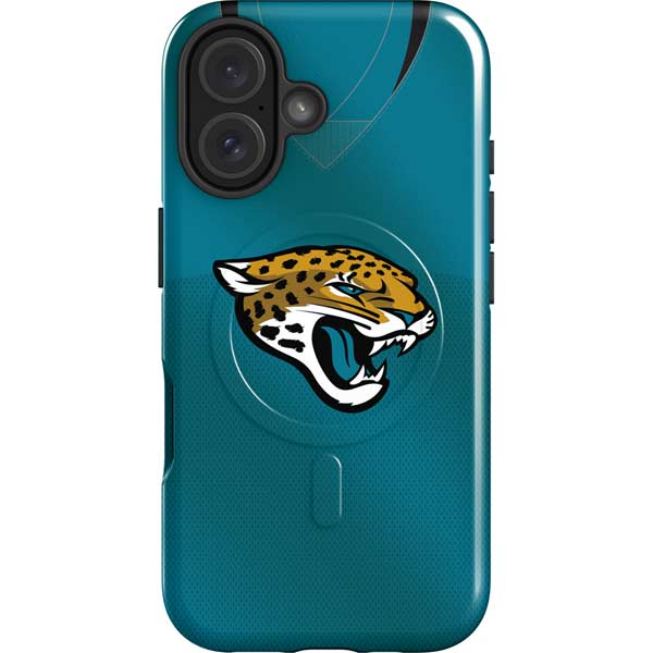 NFL Jacksonville Jaguars Team Jersey iPhone 16 Plus Magsafe Impact Case