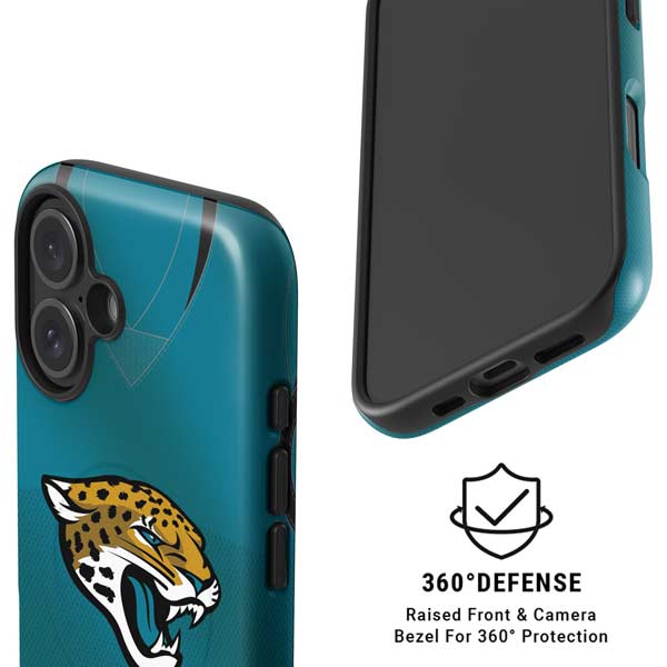 NFL Jacksonville Jaguars Team Jersey iPhone 16 Plus Magsafe Impact Case