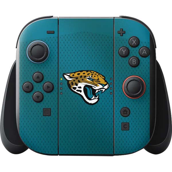 NFL Jacksonville Jaguars Team Jersey Nintendo Switch 2 (2025) with Joy-Con Skin