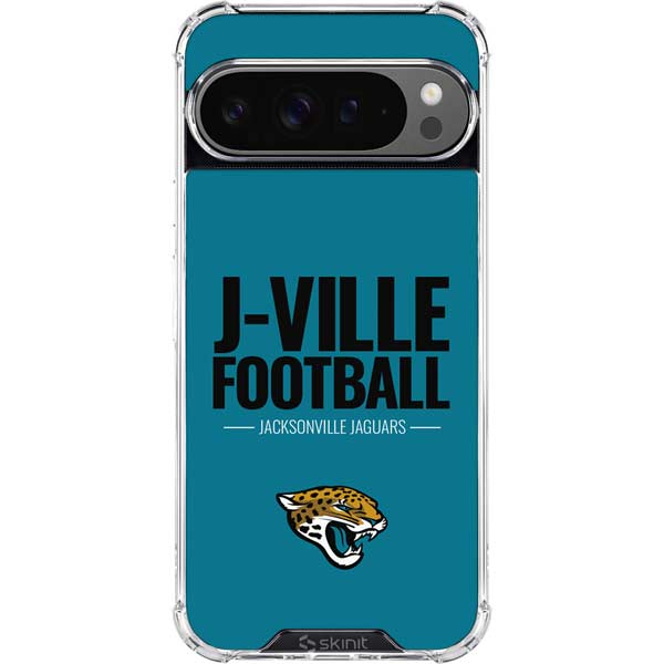 NFL Jacksonville Jaguars Team Motto Google Pixel 10 Pro XL Clear Case