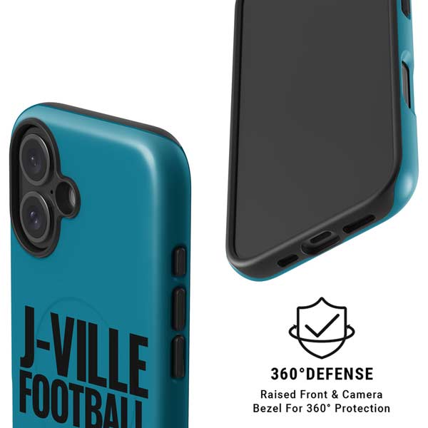 NFL Jacksonville Jaguars Team Motto iPhone 16 Magsafe Impact Case