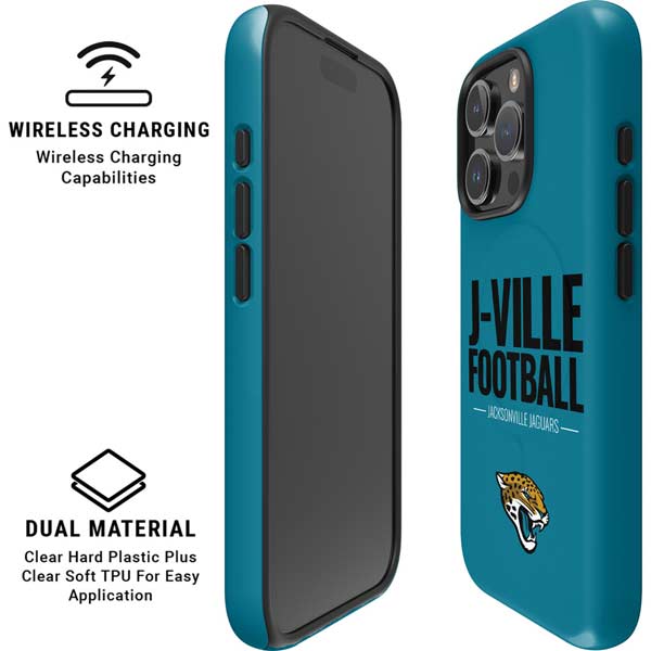 NFL Jacksonville Jaguars Team Motto iPhone 16 Pro Max Magsafe Impact Case