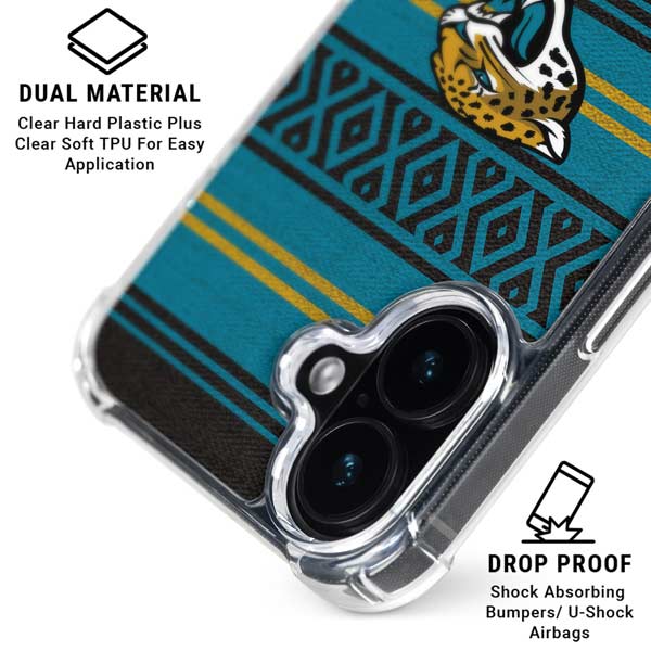 NFL Jacksonville Jaguars Trailblazer iPhone 17 Clear Case
