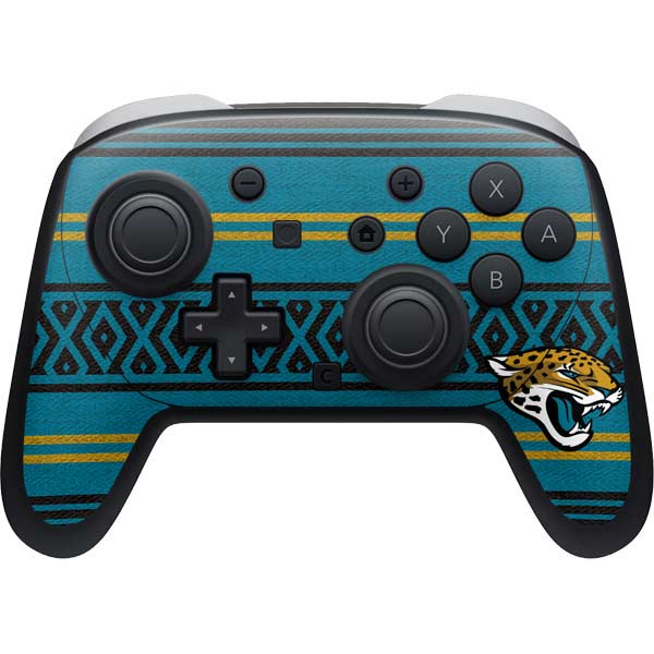 NFL Jacksonville Jaguars Trailblazer Nintendo Switch 2 (2025) Pro Controller Skin