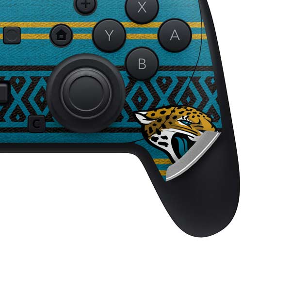 NFL Jacksonville Jaguars Trailblazer Nintendo Switch 2 (2025) Pro Controller Skin