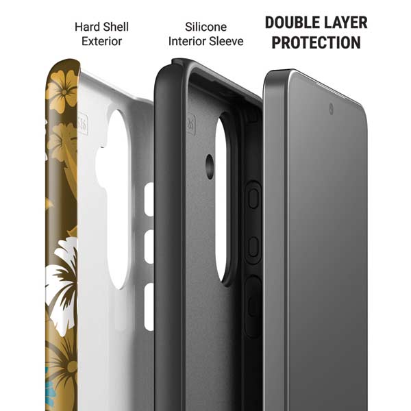 NFL Jacksonville Jaguars Tropical Print Galaxy S26 Impact Case