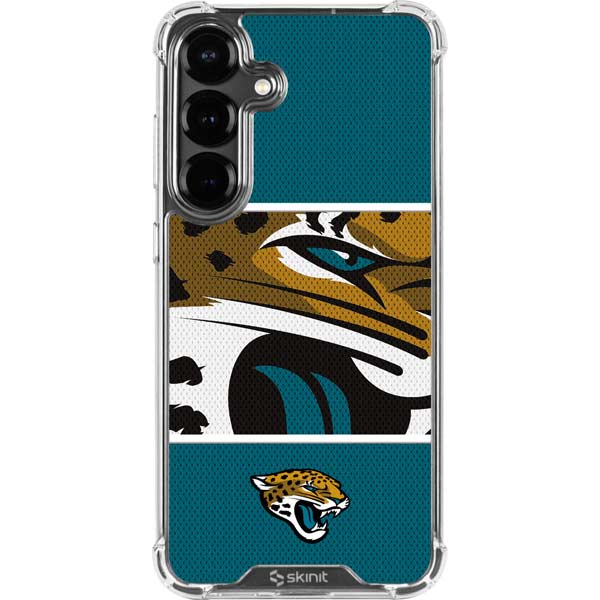 NFL Jacksonville Jaguars Zone Block Galaxy S26 Plus Clear Case