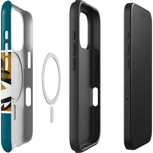 NFL Jacksonville Jaguars Zone Block iPhone 16 Pro Max Magsafe Impact Case