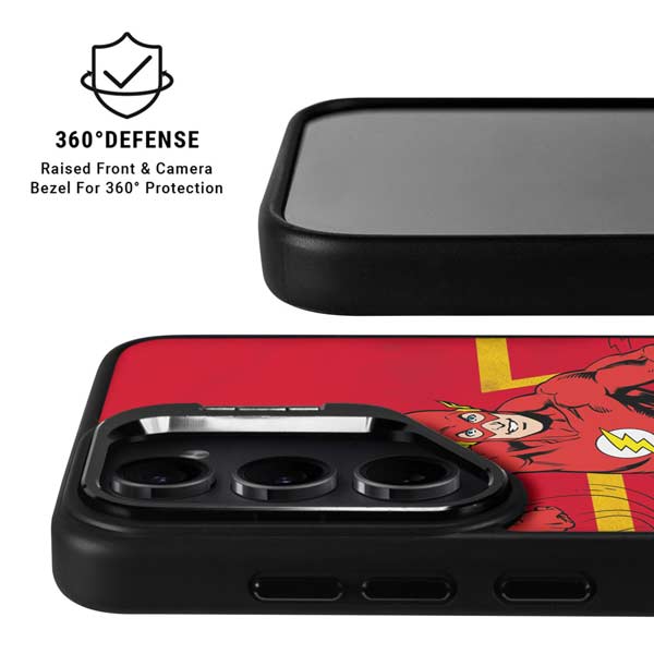 DC Comics Jagged Flash Galaxy S26 Ultra Kickstand Case