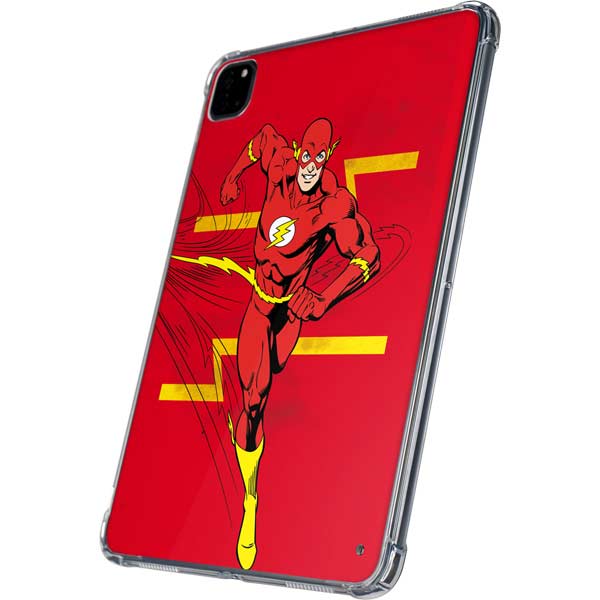 DC Comics Jagged Flash iPad Pro 11in (2024) Clear Case