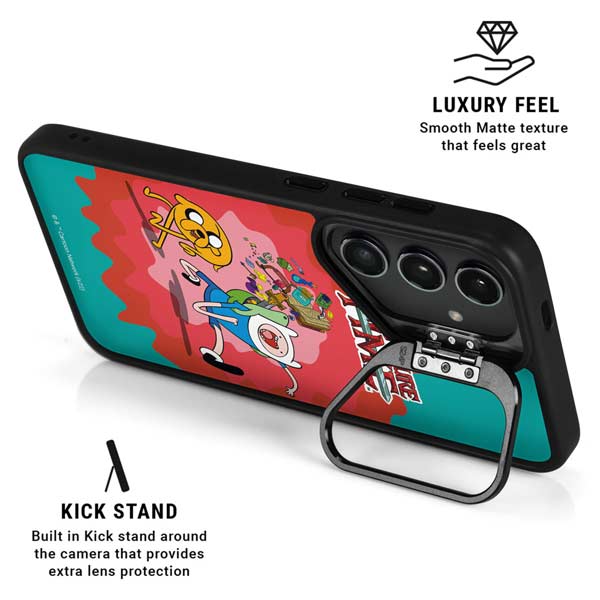 Adult Swim Adventure Time Jake and Finn Galaxy S26 Ultra Kickstand Case