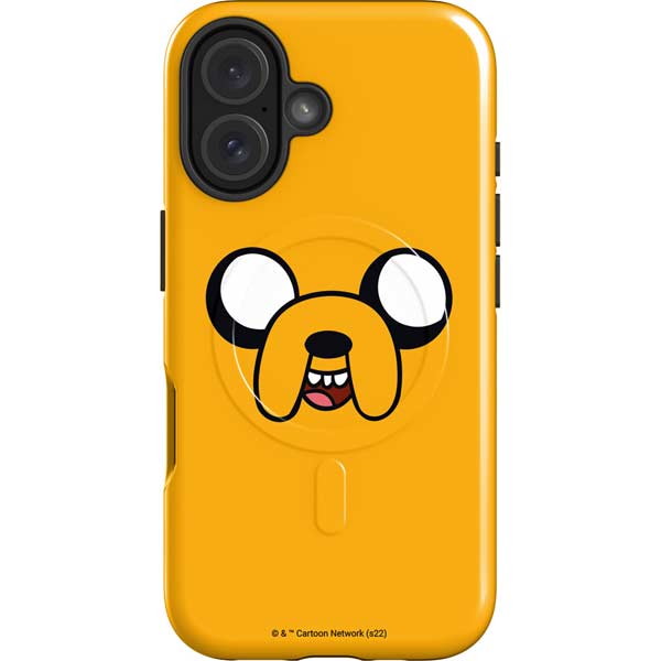 Adult Swim Adventure Time Jake The Dog iPhone 16 Plus Magsafe Impact Case