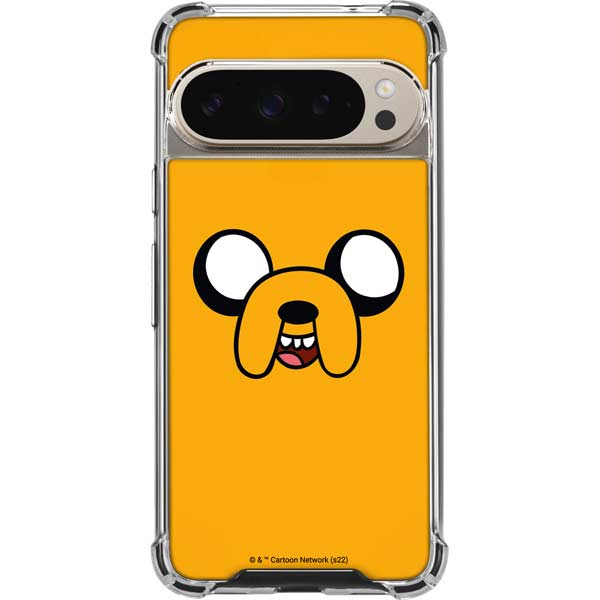 Adult Swim Adventure Time Jake The Dog Pixel 9 Pro XL Clear Case