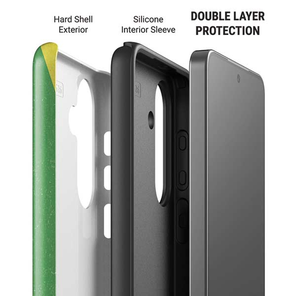 Jamaica Flag Distressed Galaxy S26 Impact Case