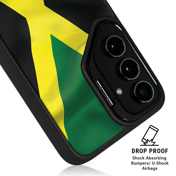 Jamaica Flag Galaxy S26 Plus Kickstand Case