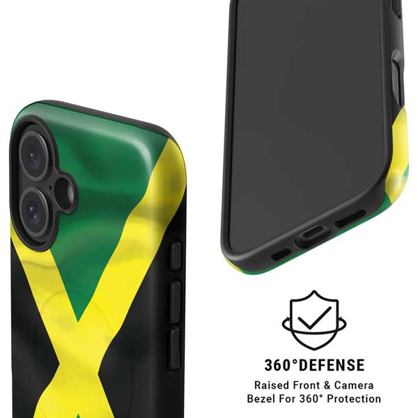 Jamaica Flag iPhone 16 Magsafe Impact Case