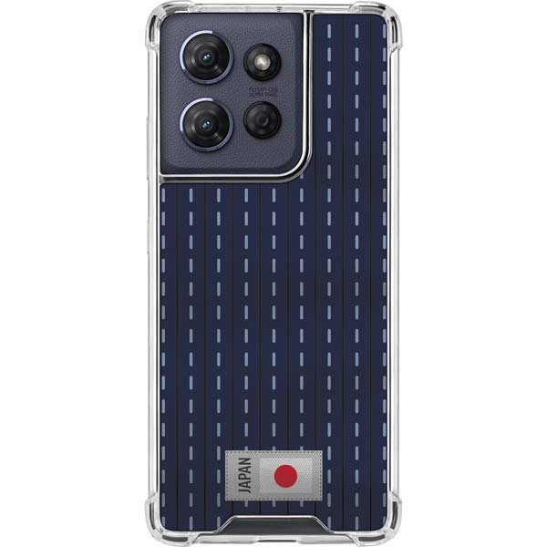 Japan Soccer Flag Moto G Play 5G (2025) Clear Case