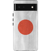 Japanese Flag Distressed Pixel Cases