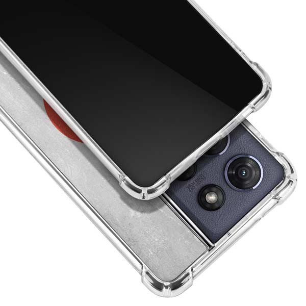 Japanese Flag Distressed Moto G 5G (2025) Clear Case