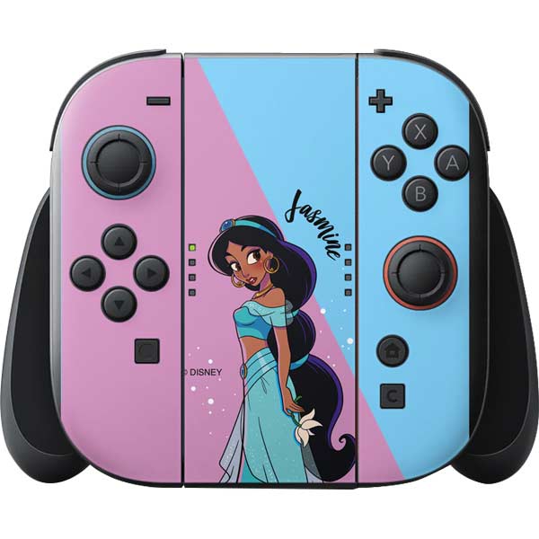 Disney Jasmine Nintendo Switch 2 (2025) with Joy-Con Skin