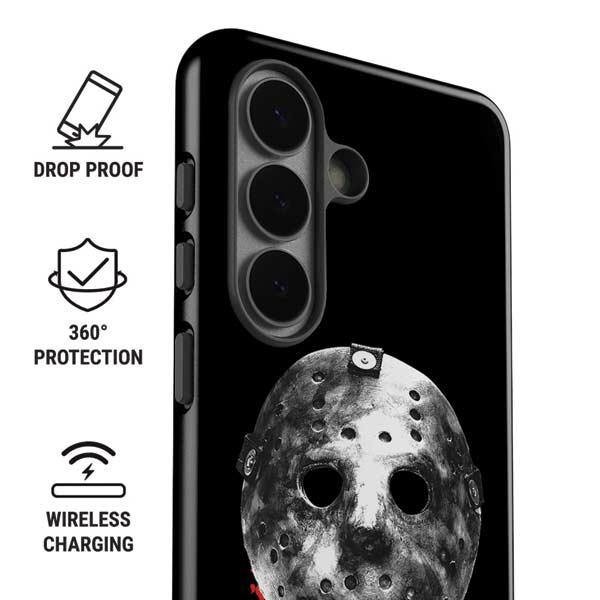 Warner Bros Friday the 13th Jason Voorhees Dripping Mask Galaxy S26 Impact Case