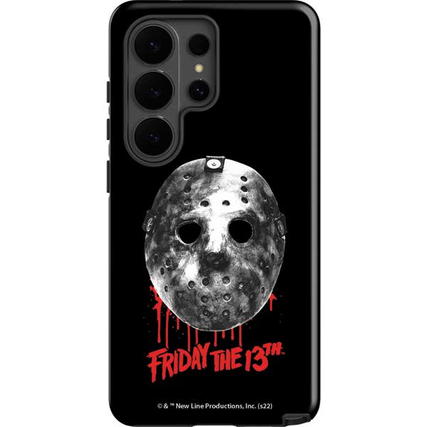 Warner Bros Friday the 13th Jason Voorhees Dripping Mask Galaxy S26 Ultra Impact Case