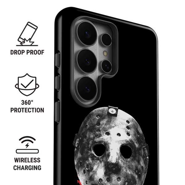 Warner Bros Friday the 13th Jason Voorhees Dripping Mask Galaxy S26 Ultra Impact Case