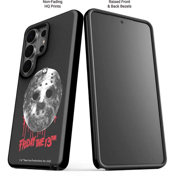 Warner Bros Friday the 13th Jason Voorhees Dripping Mask Galaxy S26 Ultra Impact Case