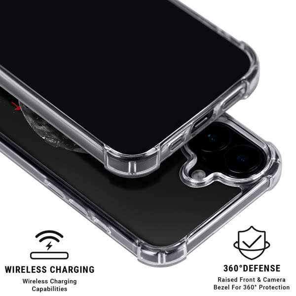 Warner Bros Friday the 13th Jason Voorhees Dripping Mask iPhone 17 Clear Case