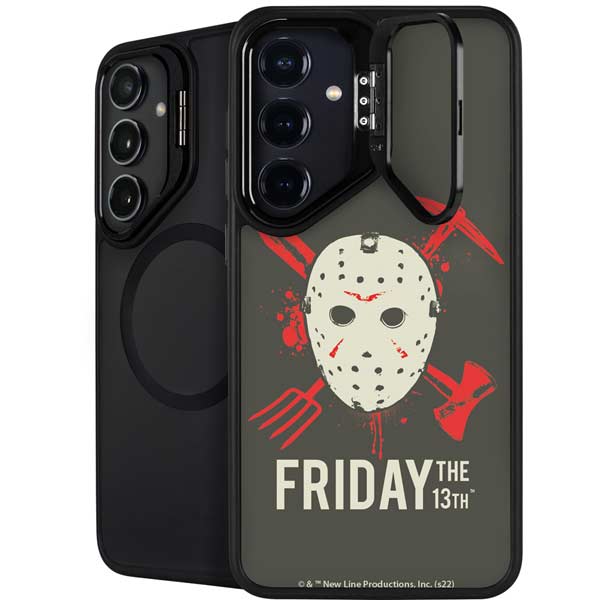 Warner Bros Friday the 13th Jason Voorhees Mask Galaxy S26 Kickstand Case