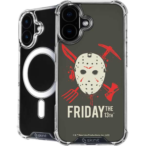 Warner Bros Friday the 13th Jason Voorhees Mask iPhone 17 MagSafe Case