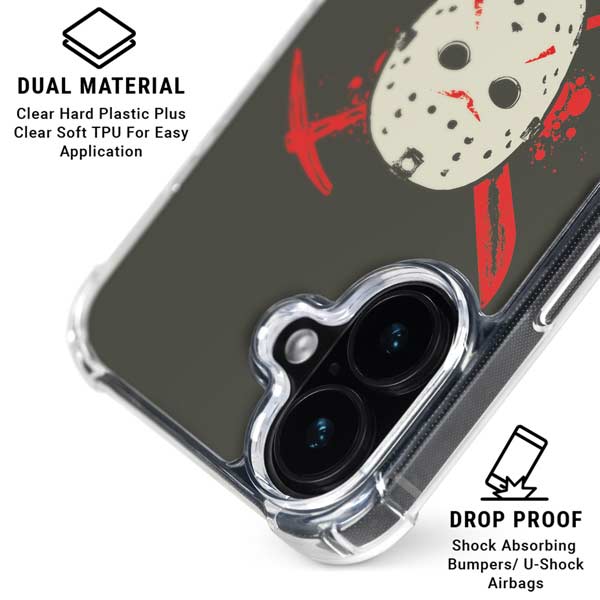 Warner Bros Friday the 13th Jason Voorhees Mask iPhone 17 MagSafe Case