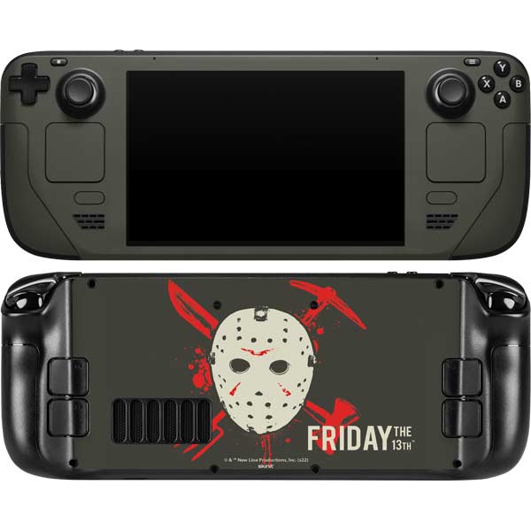 Warner Bros Friday the 13th Jason Voorhees Mask Steam Deck Handheld ...