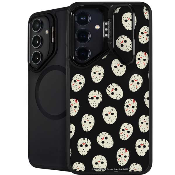 Warner Bros Friday the 13th Jason Voorhees Pattern Galaxy S26 Plus Kickstand Case