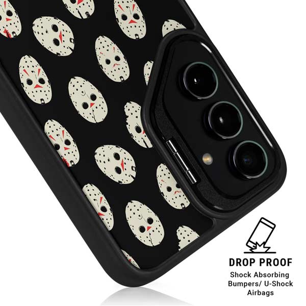 Warner Bros Friday the 13th Jason Voorhees Pattern Galaxy S26 Plus Kickstand Case