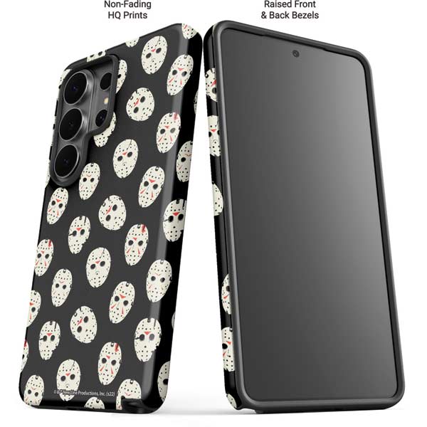 Warner Bros Friday the 13th Jason Voorhees Pattern Galaxy S26 Ultra Impact Case