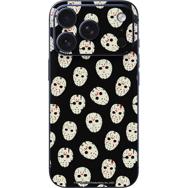 Warner Bros Friday the 13th Jason Voorhees Pattern iPhone 17 Pro Max Skin