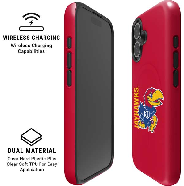 University of Kansas Jayhawks KU iPhone 17 Magsafe Impact Case