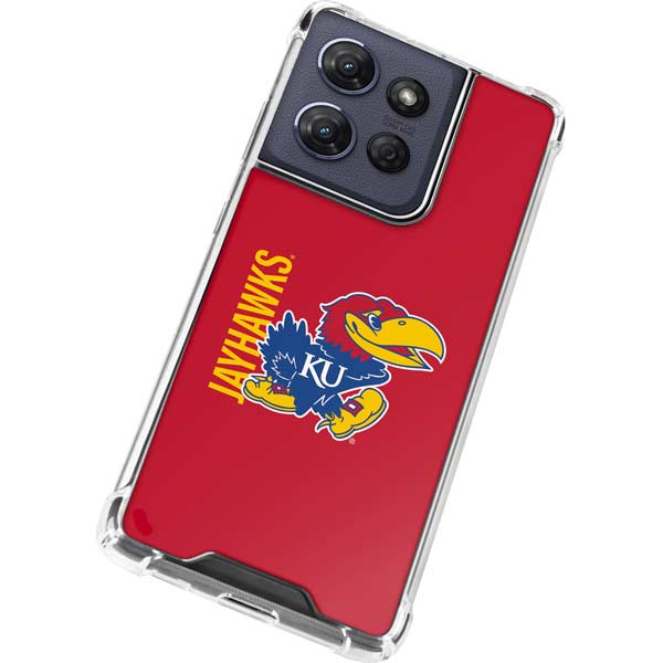 University of Kansas Jayhawks KU Moto G Play 5G (2025) Clear Case