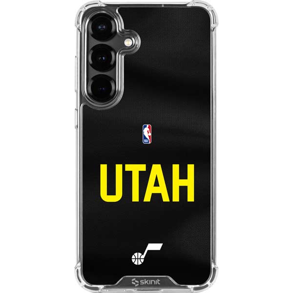 NBA Utah Jazz Jersey Galaxy S26 Plus Clear Case