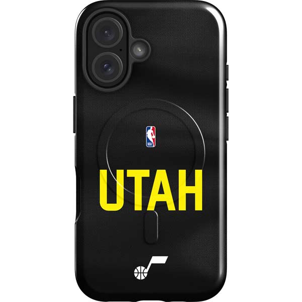 NBA Utah Jazz Jersey iPhone 16 Magsafe Impact Case