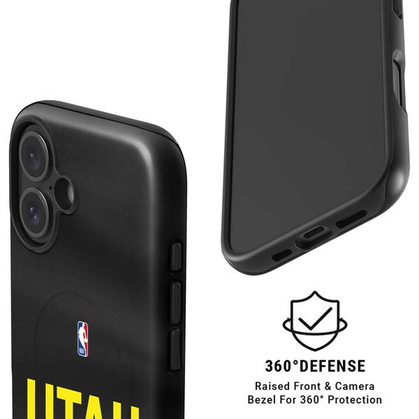 NBA Utah Jazz Jersey iPhone 16 Magsafe Impact Case