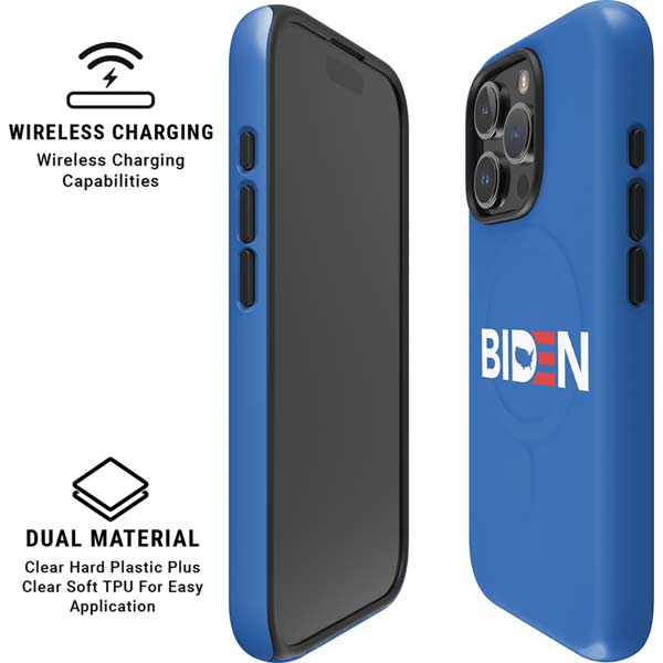Joe Biden Political iPhone 16 Pro Max Magsafe Impact Case
