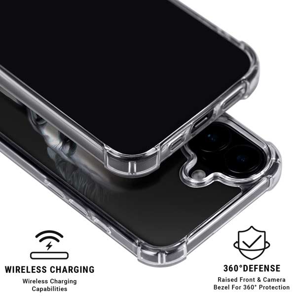 Joker by Alex Ross iPhone 17 Clear Case